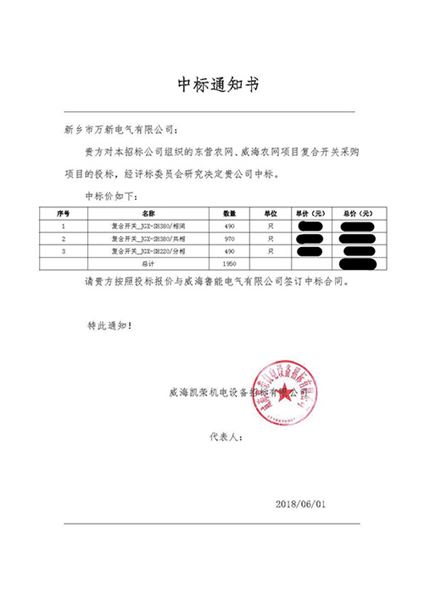 新乡市牧野区万新电气有限公司